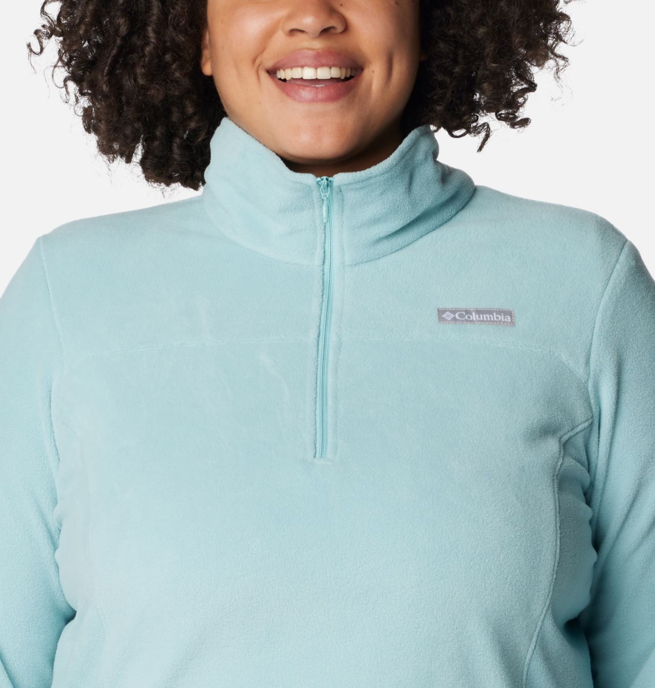 Women's Lake Aloha™ Half Zip Fleece Pullover - Plus Size 4