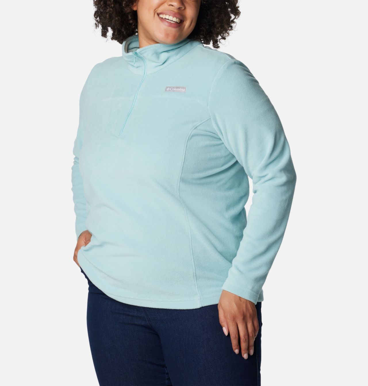 Women's Lake Aloha™ Half Zip Fleece Pullover - Plus Size 5
