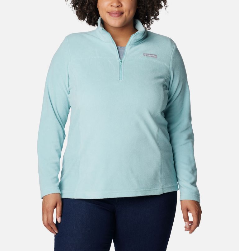 Plus size columbia three lakes hooded long fleece outlet jacket