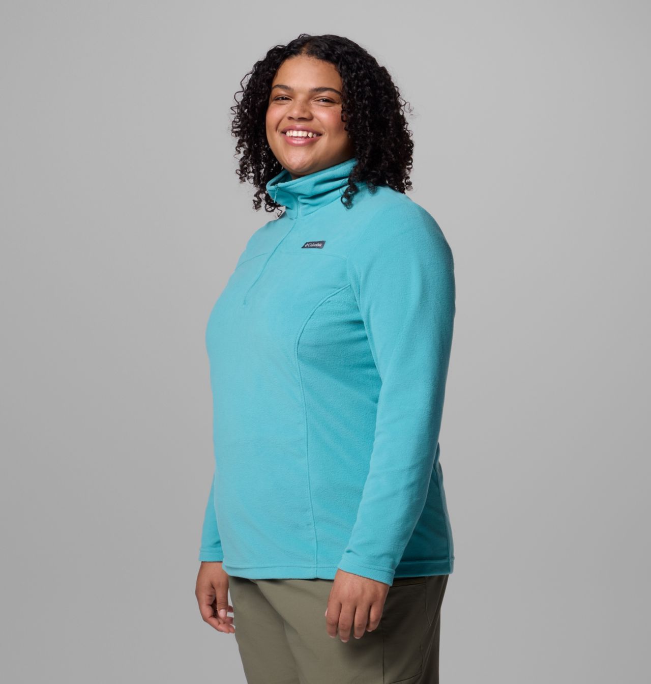 Women's Lake Aloha™ Half Zip Fleece Pullover - Plus Size 3