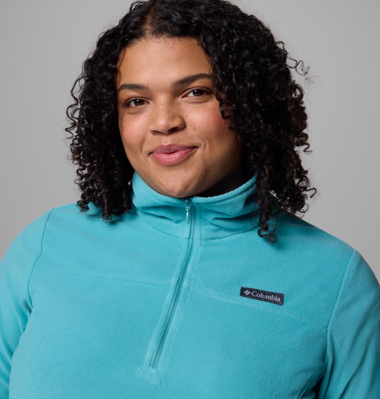Women's Lake Aloha™ Half Zip Fleece Pullover - Plus Size 4