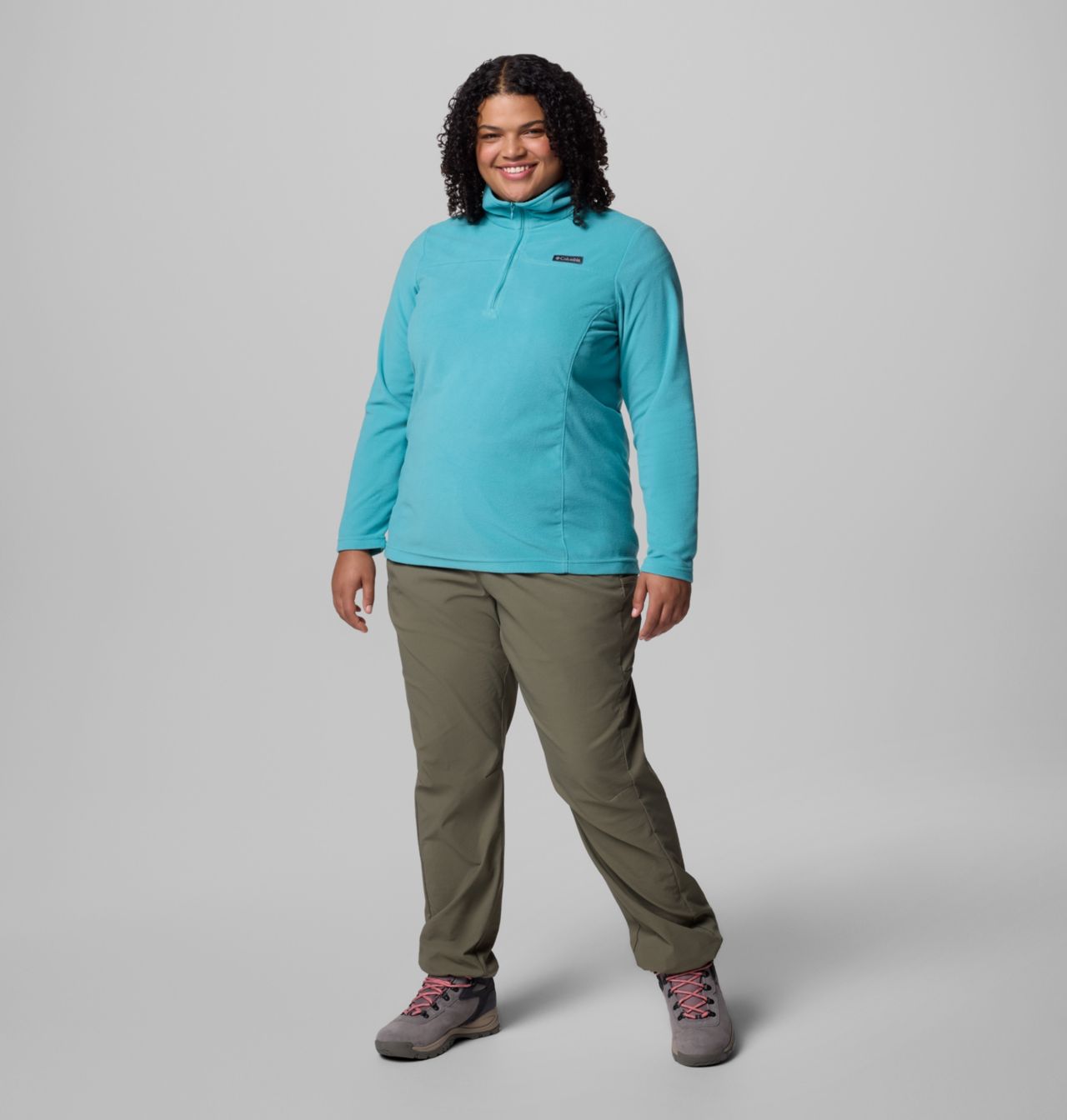 Women's Lake Aloha™ Half Zip Fleece Pullover - Plus Size 5