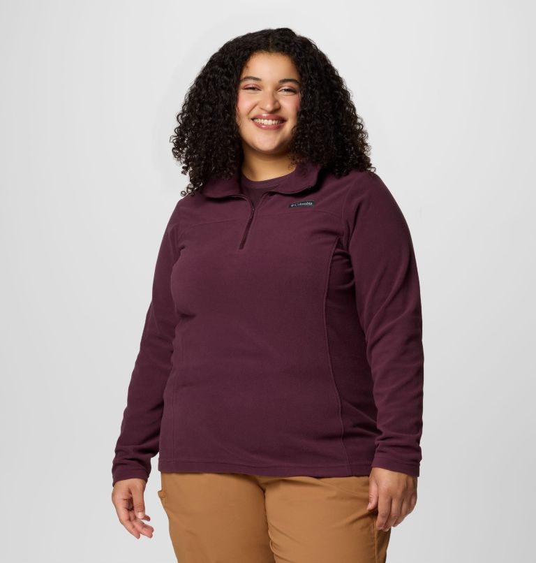 Women's Lake Aloha Half Zip Fleece Pullover - Plus Size, Color: Moonvista, image 1