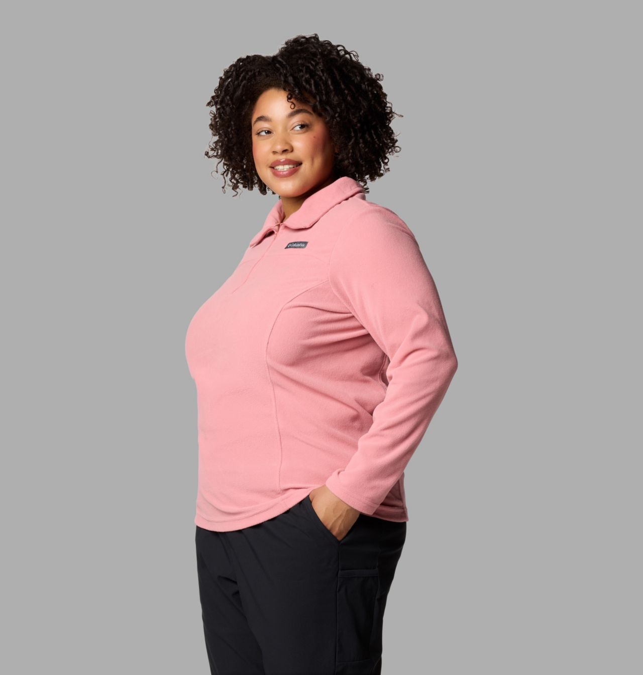 Women's Lake Aloha™ Half Zip Fleece Pullover - Plus Size 4