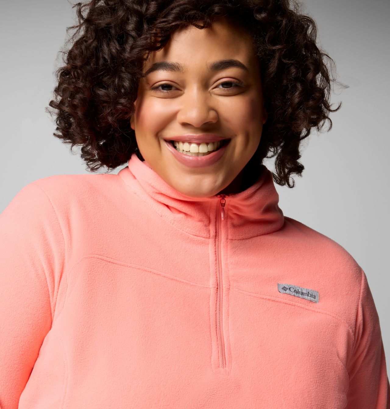 Women's Lake Aloha™ Half Zip Fleece Pullover - Plus Size 4