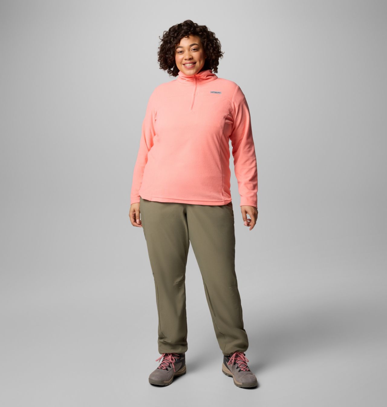 Women's Lake Aloha™ Half Zip Fleece Pullover - Plus Size 5