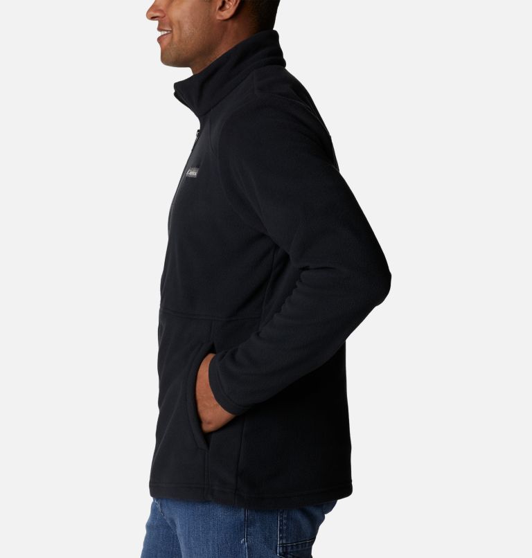 Men's Castle Dale Fleece Jacket, Color: Black, image 3