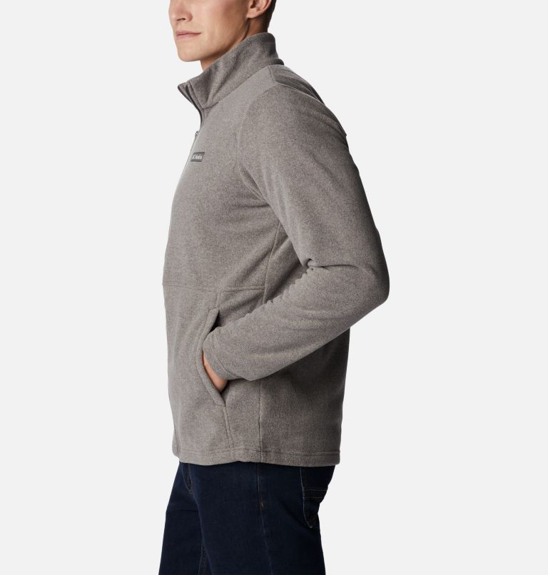 Manteau polaire à fermeture éclair Castle Dale, Color: Charcoal Heather, image 3