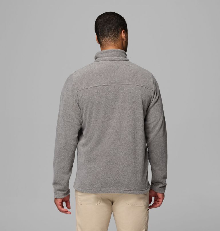 Men's Castle Dale Fleece Jacket, Color: Charcoal Heather, image 3