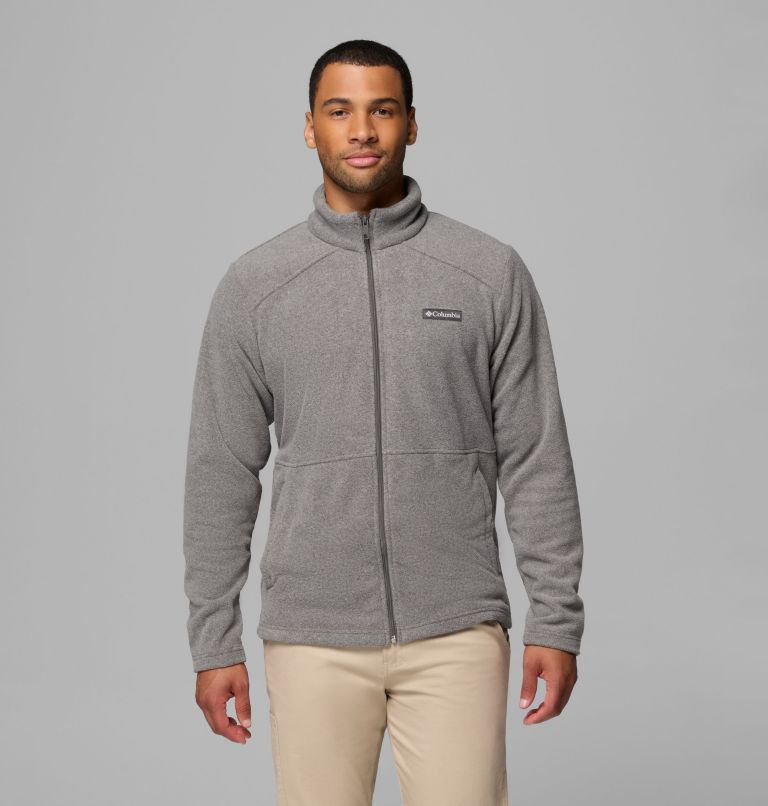 Men's Castle Dale Fleece Jacket, Color: Charcoal Heather, image 1