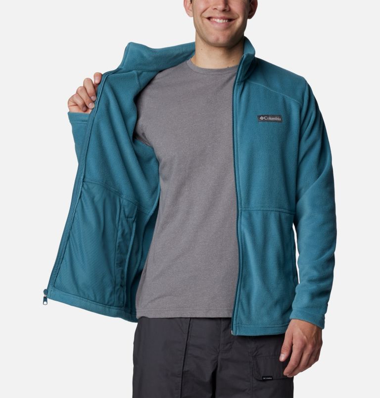 Thumbnail: Men's Castle Dale Full Zip Fleece Jacket, Color: Cloudburst, image 5