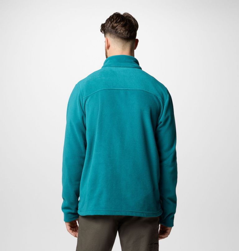 Men's Castle Dale Full Zip Fleece Jacket, Color: River Blue, image 3