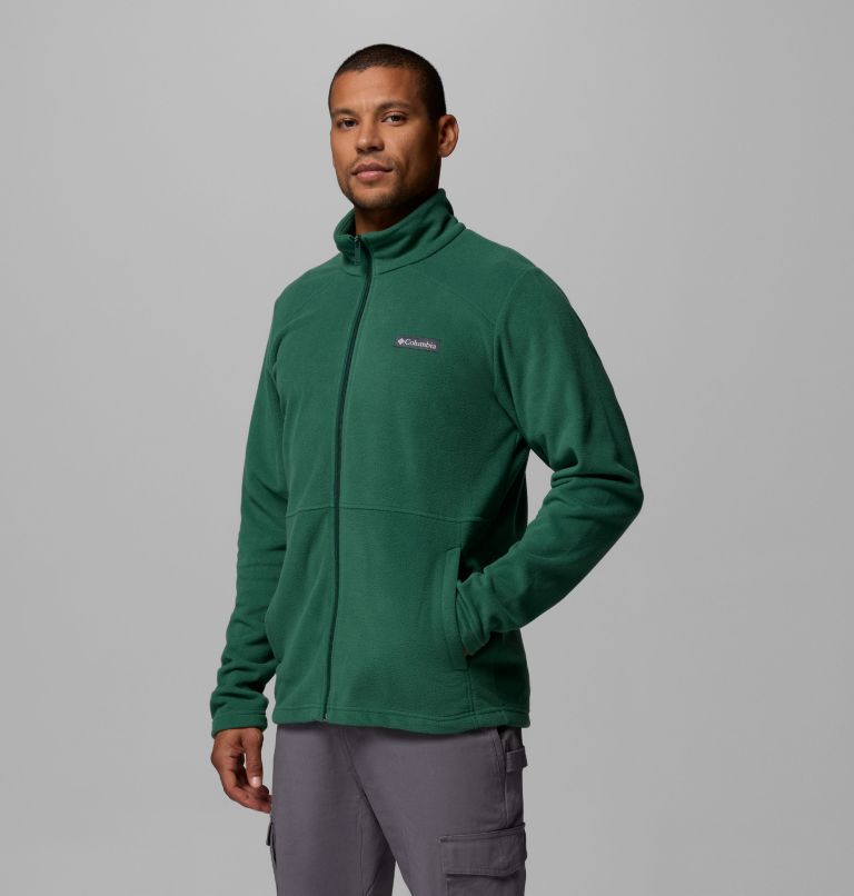 Men's Castle Dale Full Zip Fleece Jacket, Color: Rain Forest, image 4