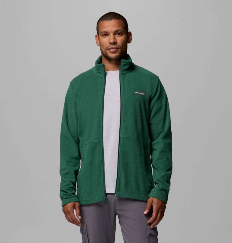 Men's Castle Dale Full Zip Fleece Jacket, Color: Rain Forest, image 5
