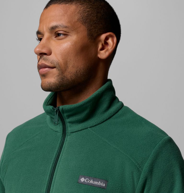 Men's Castle Dale Full Zip Fleece Jacket, Color: Rain Forest, image 6