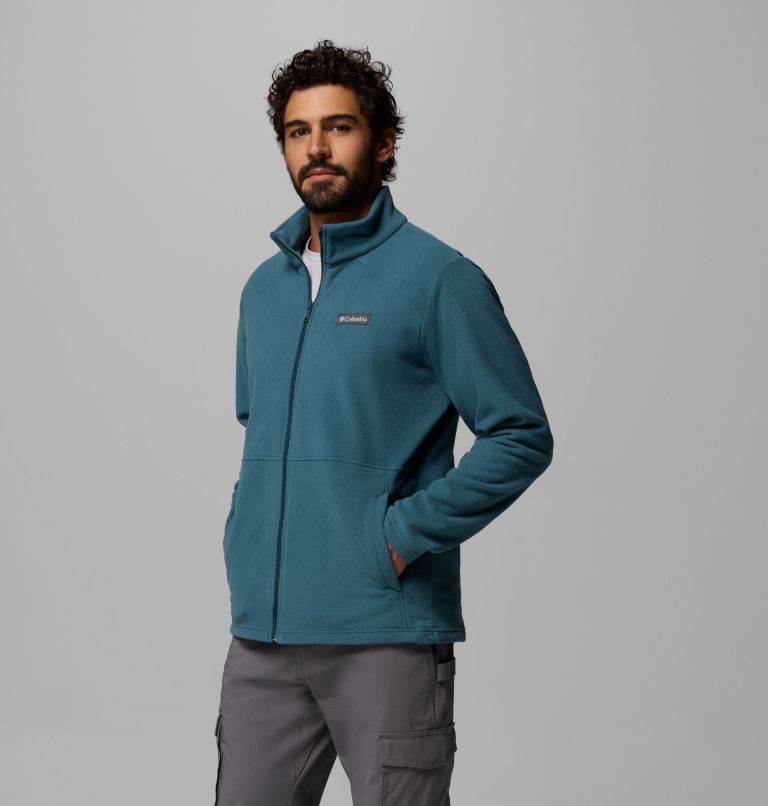 Men's Castle Dale Full Zip Fleece Jacket, Color: Everblue, image 4