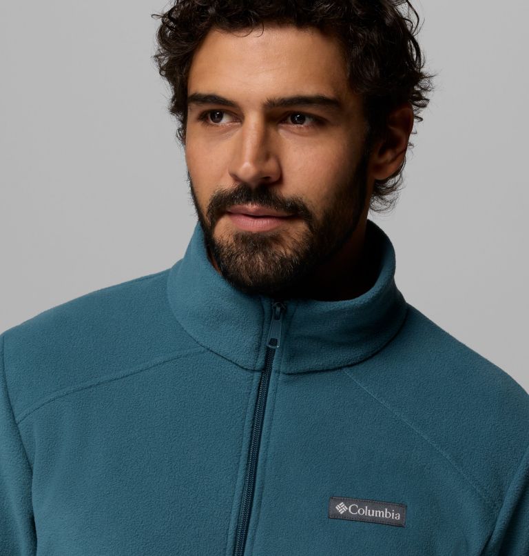 Men's Castle Dale Full Zip Fleece Jacket, Color: Everblue, image 6