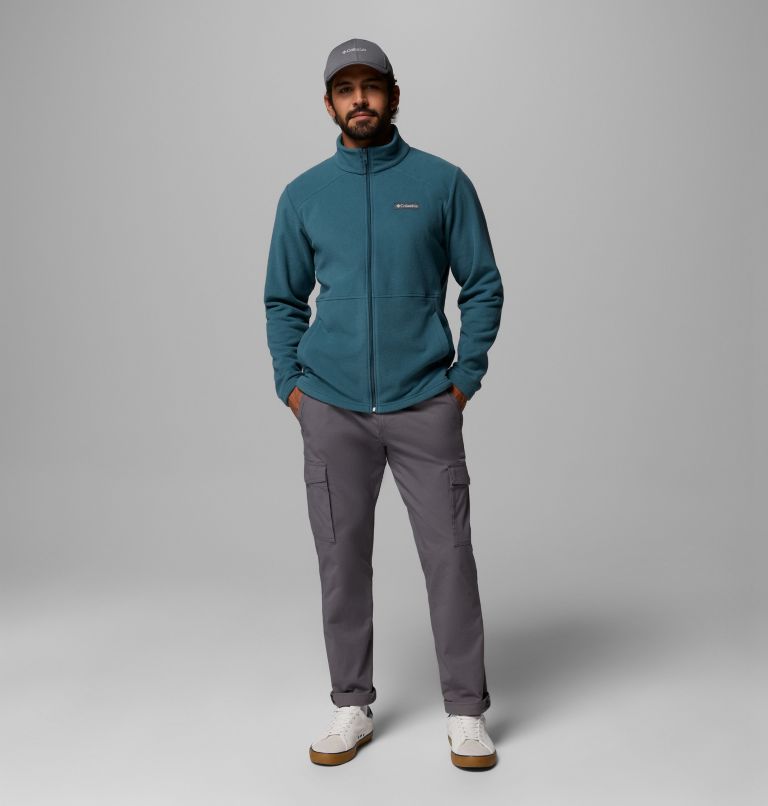 Men's Castle Dale Full Zip Fleece Jacket, Color: Everblue, image 2