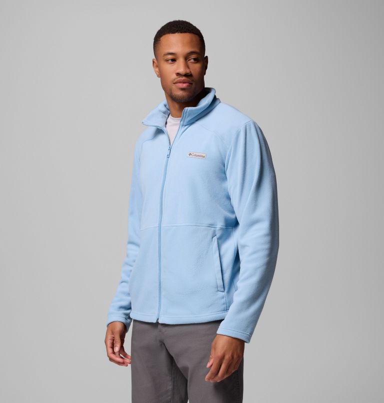 Men's Castle Dale Fleece Jacket, Color: Ripple Blue, image 4
