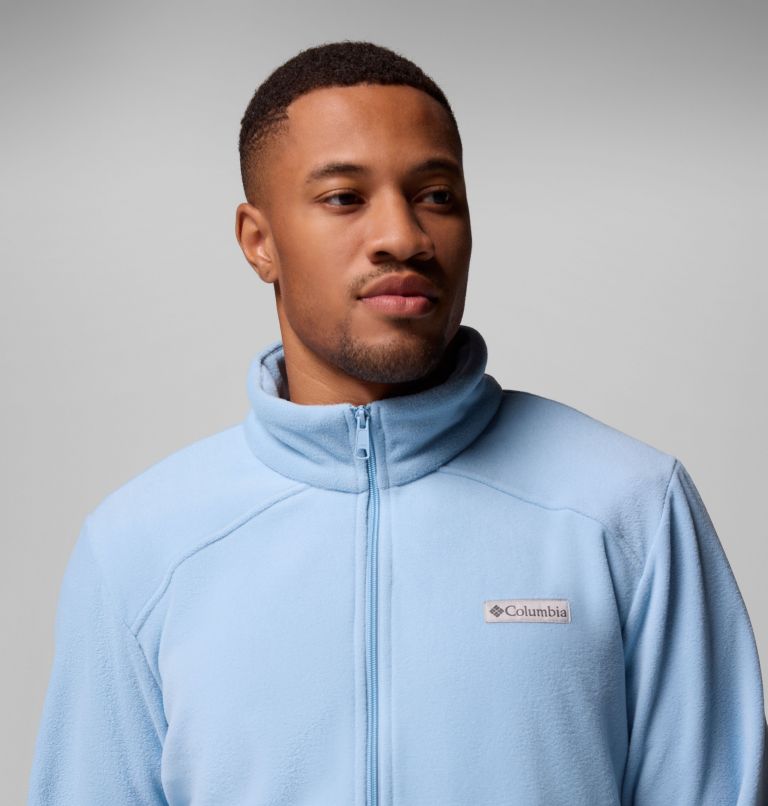 Men's Castle Dale Fleece Jacket, Color: Ripple Blue, image 5