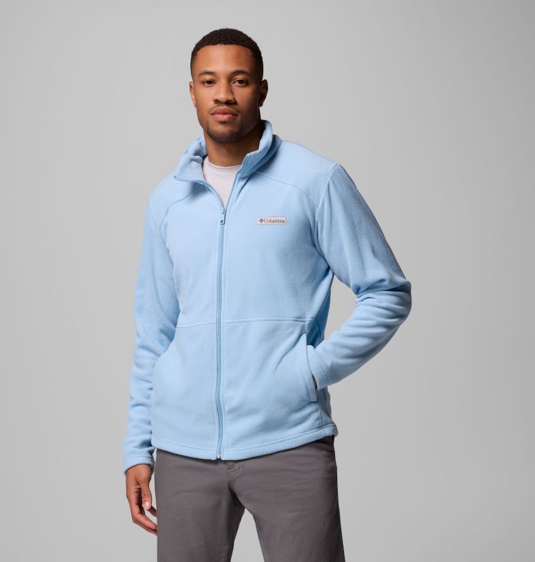 Men's Castle Dale Fleece Jacket, Color: Ripple Blue, image 1
