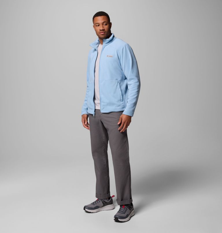 Men's Castle Dale Fleece Jacket, Color: Ripple Blue, image 2