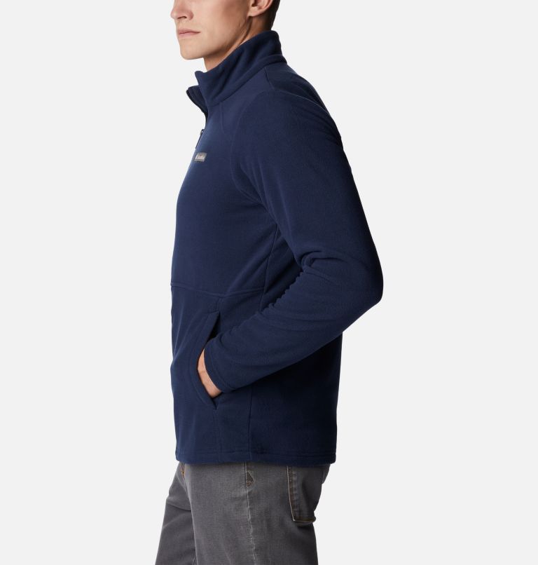 Men's Castle Dale Full Zip Fleece Jacket, Color: Collegiate Navy, image 3