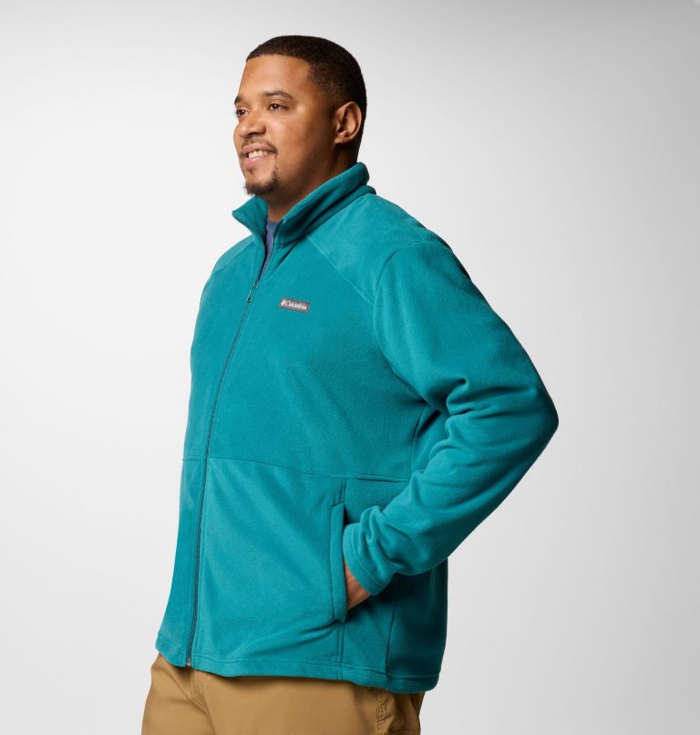 Men's Castle Dale Full Zip Fleece Jacket - Big, Color: River Blue, image 4