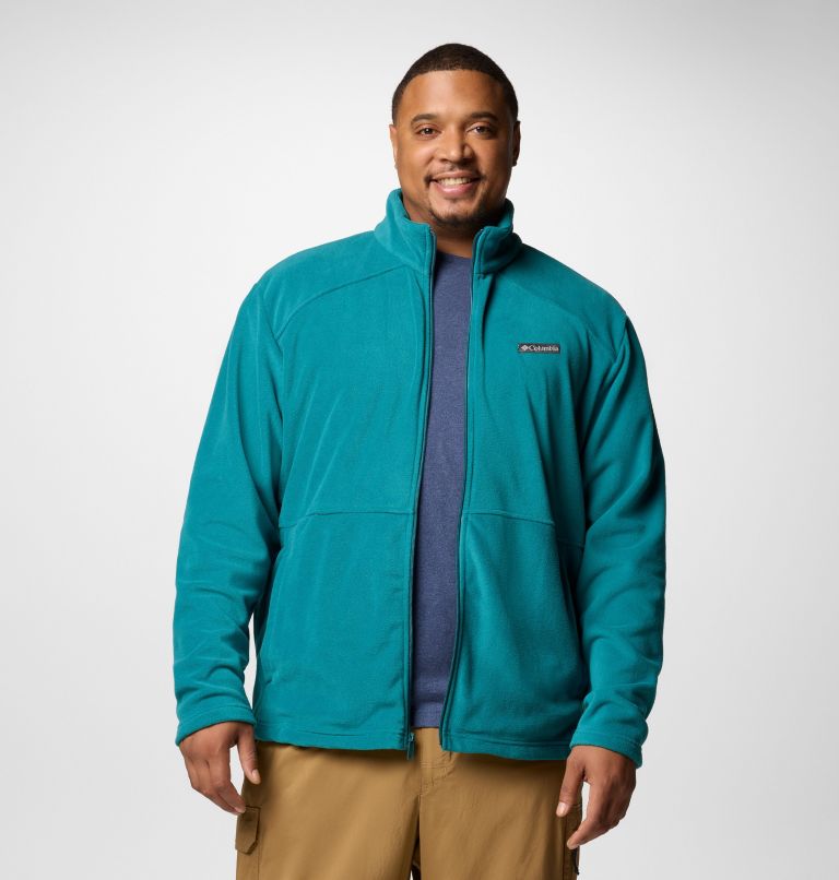 Men's Castle Dale Full Zip Fleece Jacket - Big, Color: River Blue, image 6