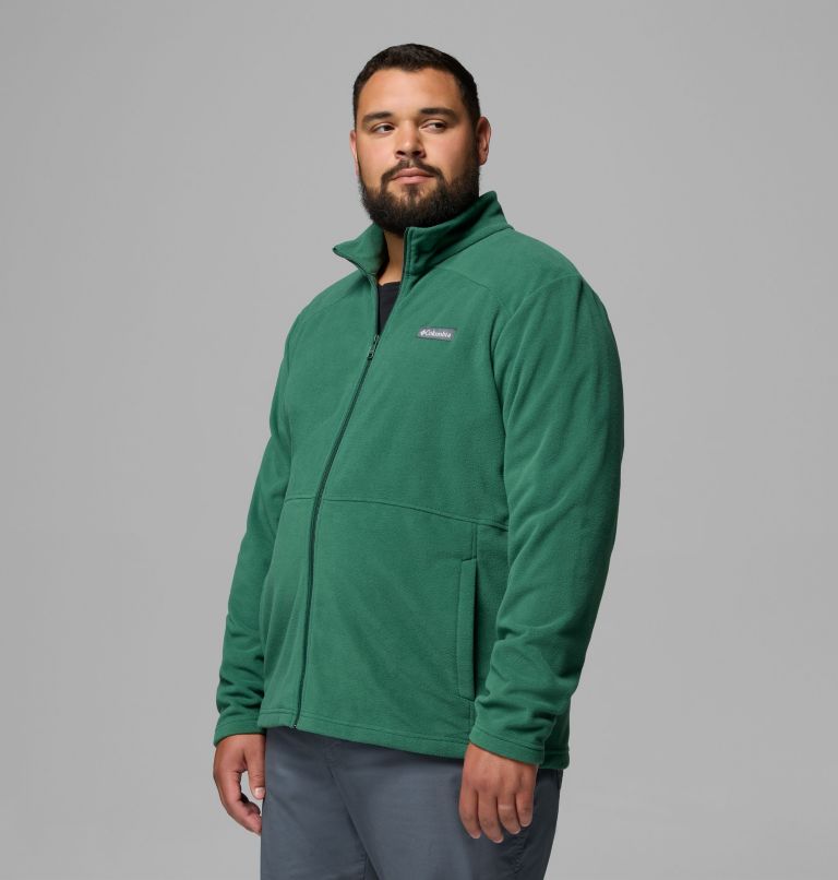 Men's Castle Dale Full Zip Fleece Jacket - Big, Color: Rain Forest, image 4