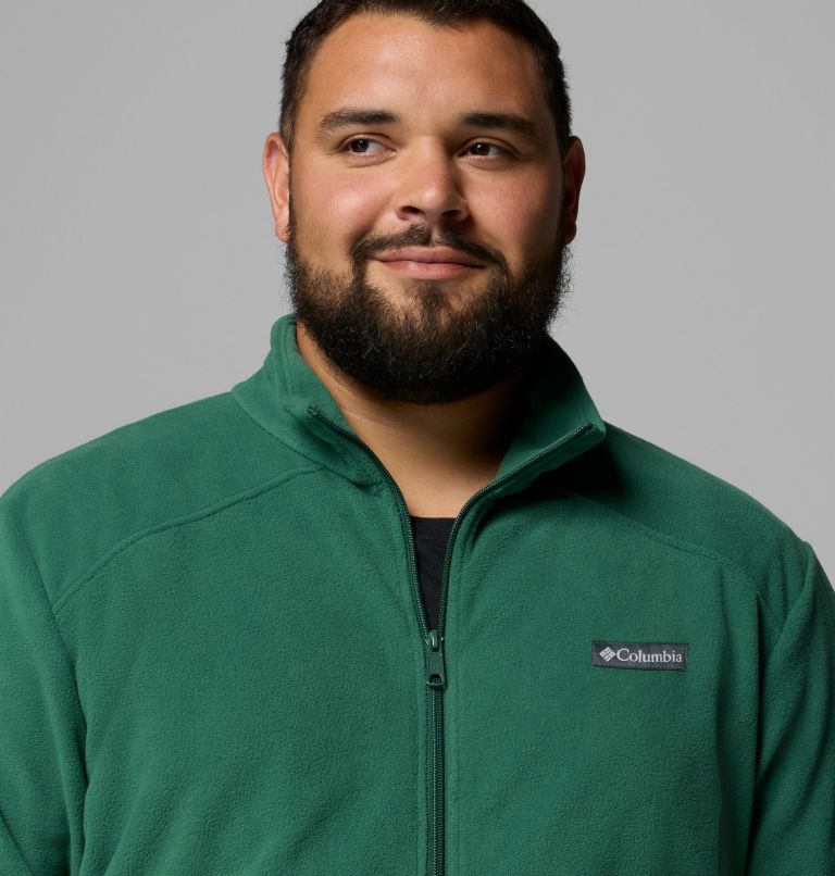 Men's Castle Dale Full Zip Fleece Jacket - Big, Color: Rain Forest, image 6