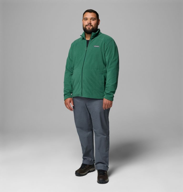 Men's Castle Dale Full Zip Fleece Jacket - Big, Color: Rain Forest, image 2
