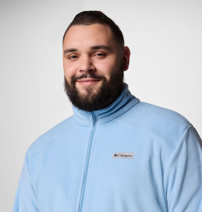 Men's Castle Dale Full Zip Fleece Jacket - Big, Color: Ripple Blue, image 5