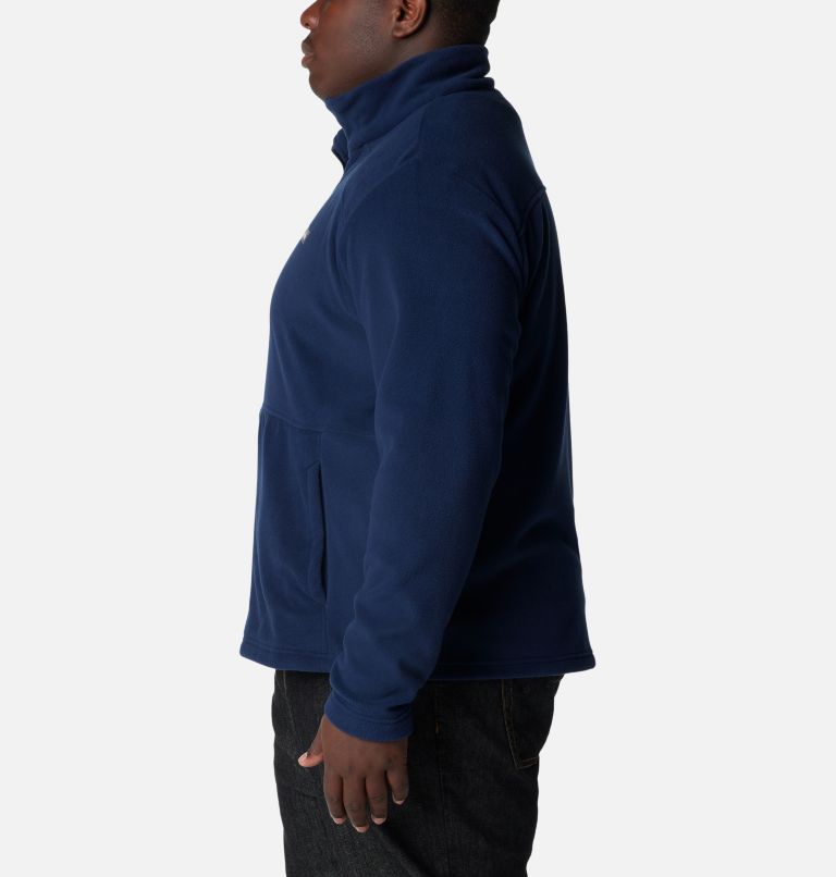 Castle Dale Full Zip Fleece | 464 | 3X, Color: Collegiate Navy, image 3