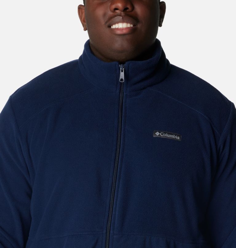 Castle Dale Full Zip Fleece | 464 | 3X, Color: Collegiate Navy, image 4