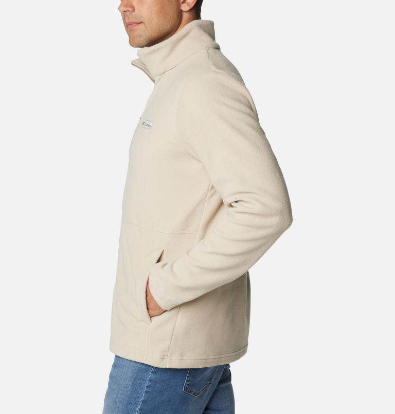 Men's Castle Dale Full Zip Fleece Jacket - Tall, Color: Ancient Fossil, image 3