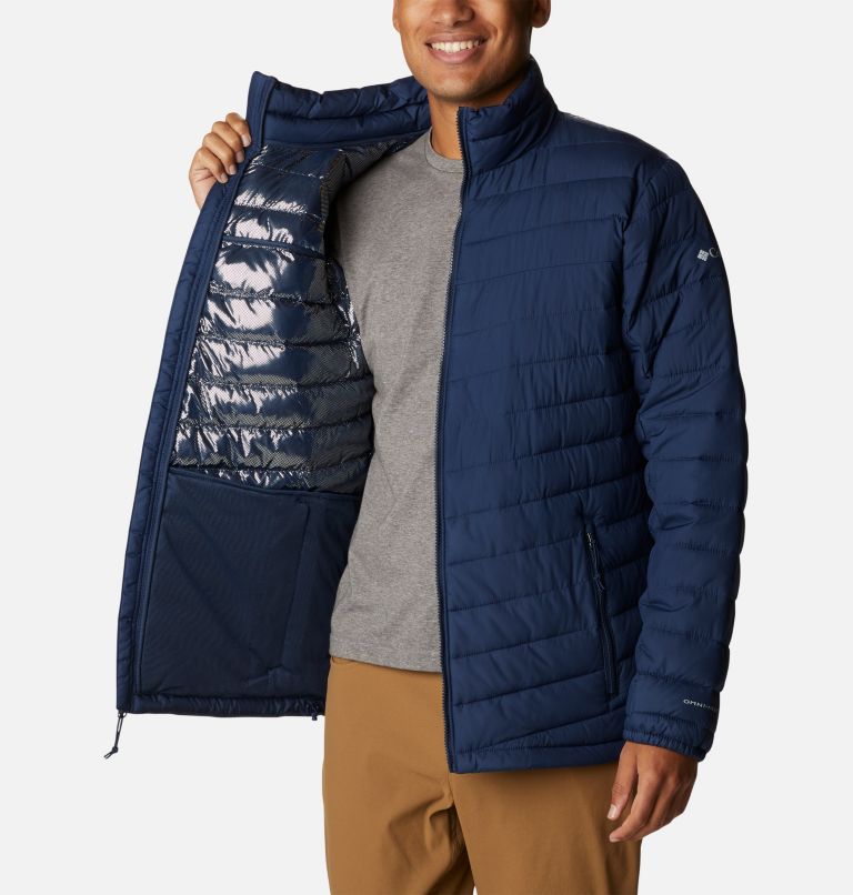 Men's Slope Edge Jacket, Color: Collegiate Navy, image 5