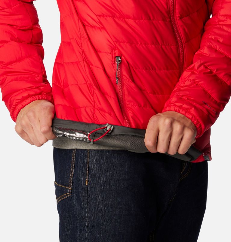 Thumbnail: Men's Slope Edge Insulated Jacket, Color: Mountain Red, image 7