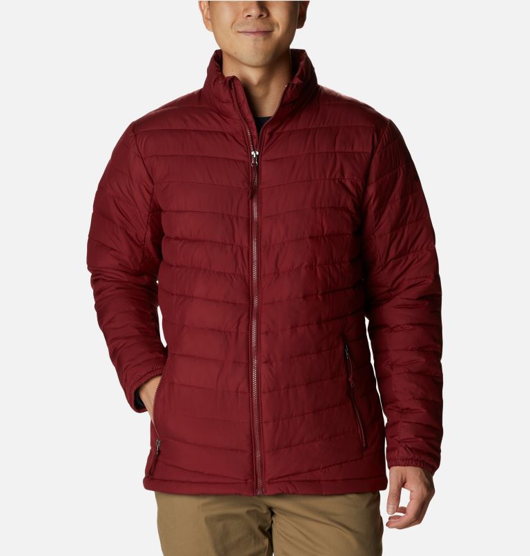 Men's Slope Edge Jacket, Color: Red Jasper, image 1