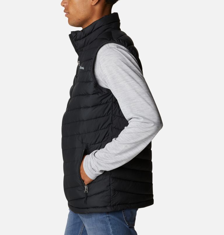Men's Slope Edge Vest, Color: Black, image 3