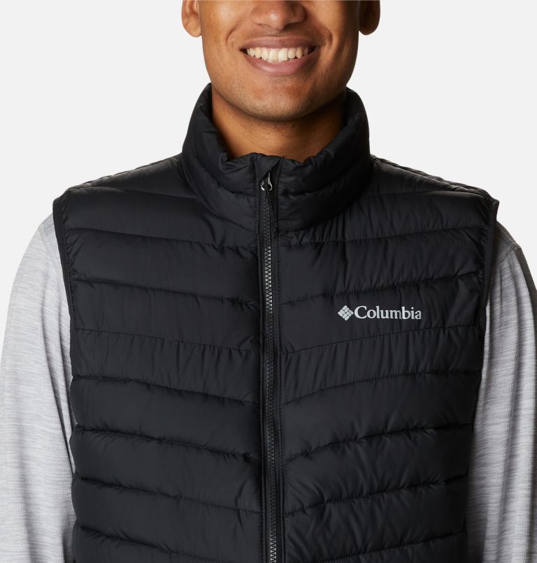 Men's Slope Edge Vest, Color: Black, image 4