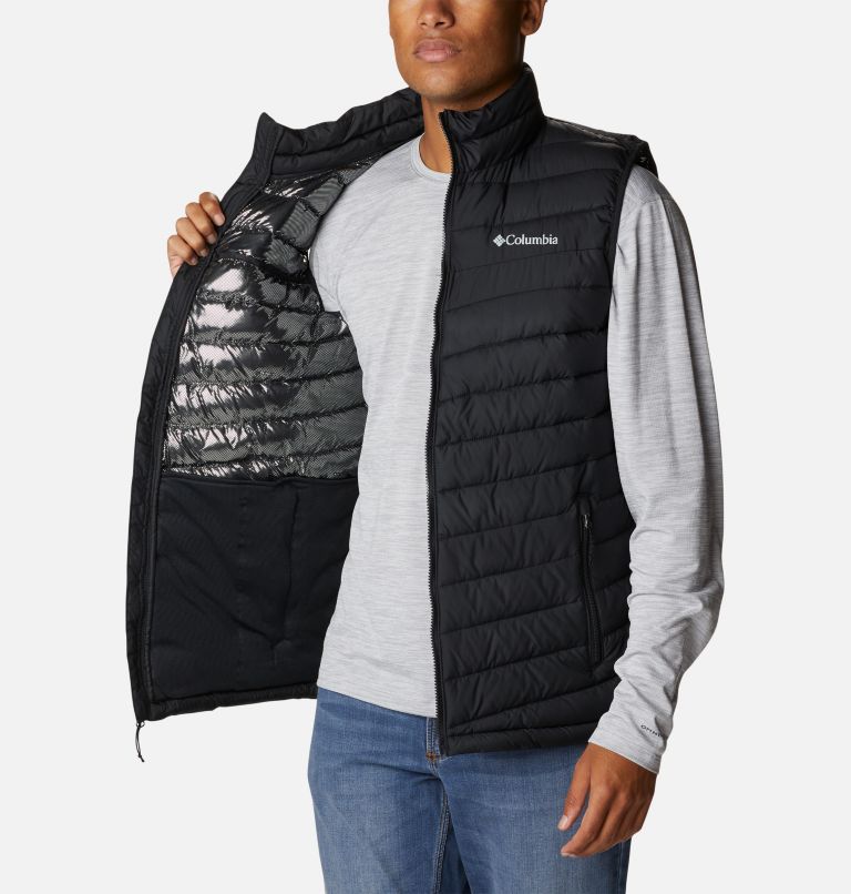 Men's Slope Edge Vest, Color: Black, image 5