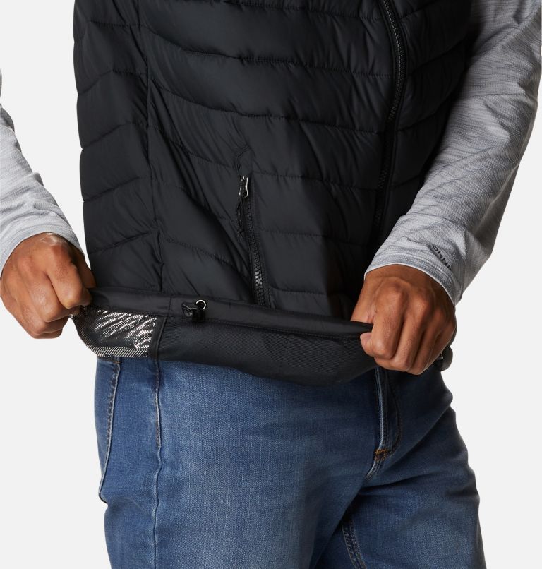 Men's Slope Edge Vest, Color: Black, image 8