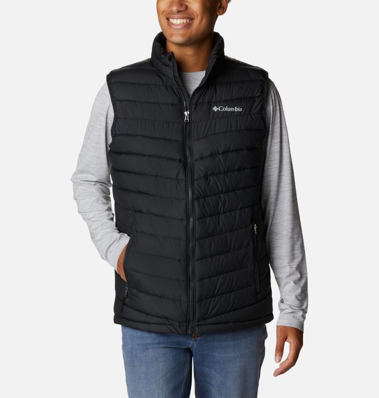 Men's Slope Edge Vest, Color: Black, image 1