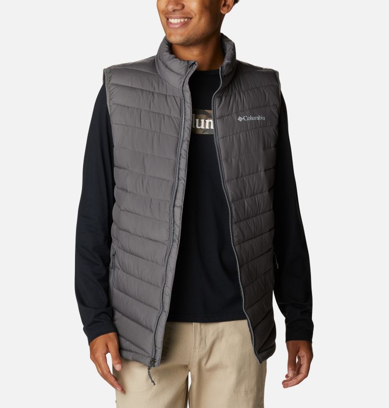 Men's Slope Edge Vest, Color: City Grey