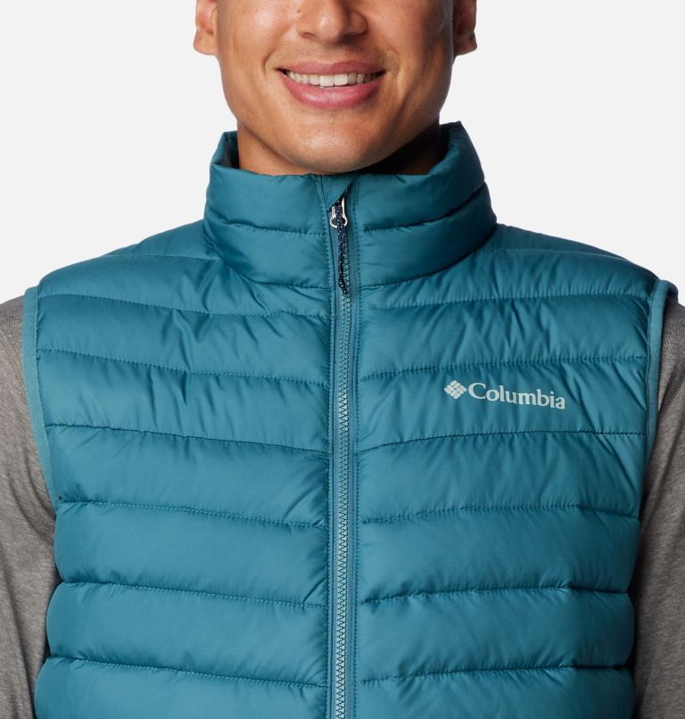 Men's Slope Edge Vest, Color: Cloudburst, image 4