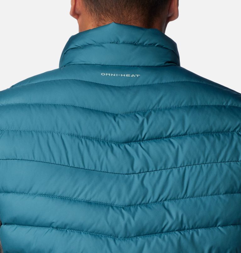 Men's Slope Edge Vest, Color: Cloudburst, image 7