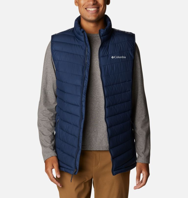 Men's Slope Edge Vest, Color: Collegiate Navy, image 9