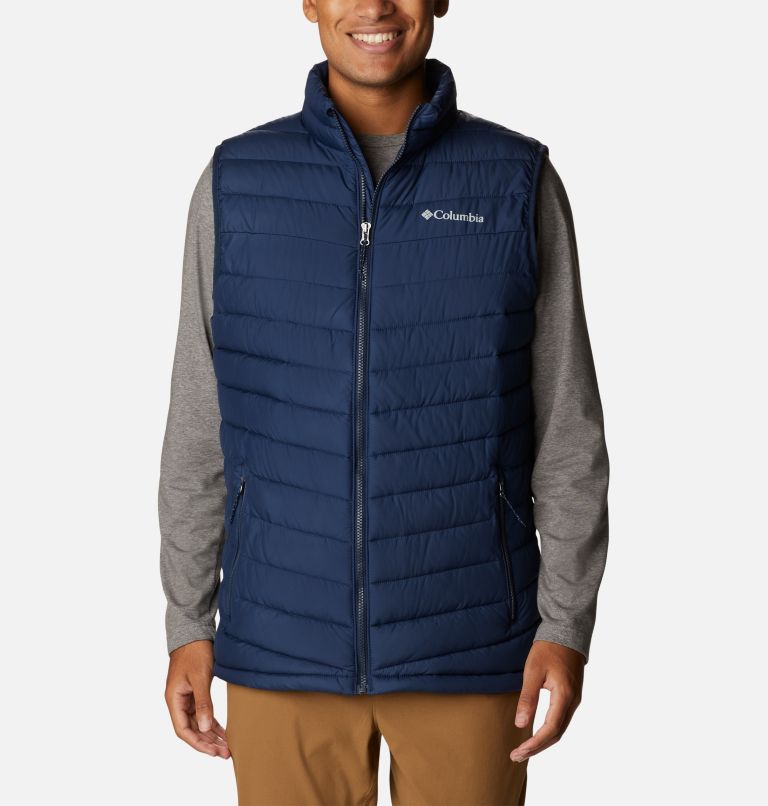 Men's Slope Edge Vest, Color: Collegiate Navy, image 1
