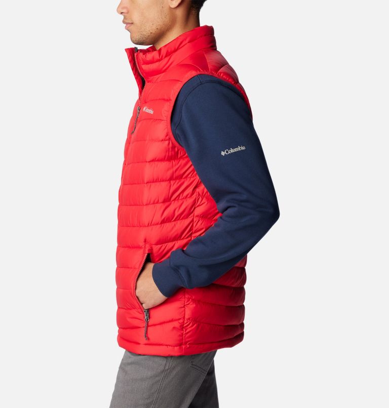 Men's Slope Edge Vest, Color: Mountain Red, image 3